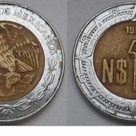 Mexiko 1 Peso 1993 ## Ga1