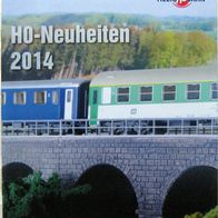 Tillig H0 Bahn H0-Neuheiten 2014 Katalog Prospekt Preise