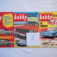 1 Heft aussuchen : Hobby-3 schöne alte Ausgaben in gutem Zustand...
