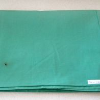 leichter Stoff Baumwolle grün 160 x 230 cm * wie für Berufsbekleidung