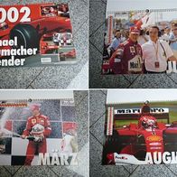 Michael Schumacher Formel 1 Kalender 2002