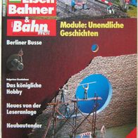 Modelleisenbahner + Bahnwelt 2 Februar 1992 Zeitschrift Magazin Berliner Busse
