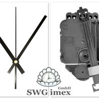 Quarz-Pendel-Uhrwerk Pendeluhrwerk Pendel Uhrzeiger Satz Rot 120 mm ✔96 