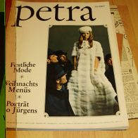 Petra Modezeitschrift 12/ 1967 + Schnittmuster + Stiftung Warentest Beilage