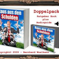 Ratgeber Doppelpack "Raus aus den Schulden" Buch + Audio + Bonus Book