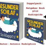 Neu. Ratgeber Doppelpack " Gesunder Schlaf " Buch + Audio + Bonus
