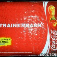 Coca Cola Sitzkissen " Trainerbank "