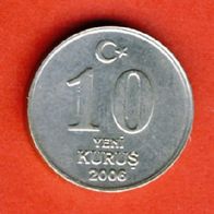 Türkei 10 Kurus 2006