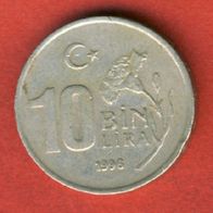 Türkei 10 BIn Lira 1996