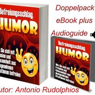 Ratgeber Doppelpack "Befreiungsschlag durch Humor" Buch + Audio + Bonus Book