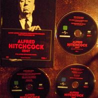 3 DVD-Set Alfred Hitchcock zeigt .... Teil 1 inkl.4 engl. extra Folgen - 1a !