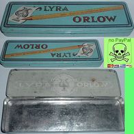 Lyra Orlow 6300, HB. Bleistifte, Blechschachtel leer