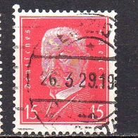 D. Reich 1928, Mi. Nr. 0414 / 414, Reichspräsidenten, gestempelt #01599