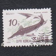 Nordkorea Sondermarke " Fische " Michelnr. 3154 o