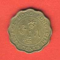 Hong Kong 20 Cents 1978