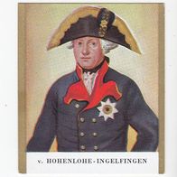 Deutsche Helden Fürst von Hohenlohe Ingelfingen General d. Inf. Bild 44