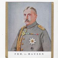 Deutsche Helden Freiherr von Hausen Sächs. Generaloberst Bild 154