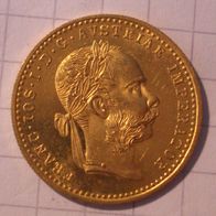 Österreich/ Ungarn 1 Dukat Gold 1915 3,5 g Gold.