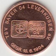 TSV Bayer 04 Leverkusen – Gegründet 15.06.1904 Kupferpfennige Kupferpfennig Medaille