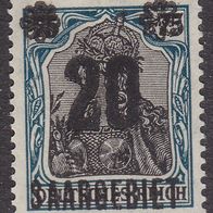 Saargebiet  50 * * #016756