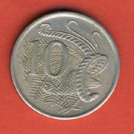 Australien 10 Cents 1966