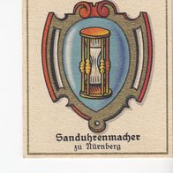 Aurelia Zunftwappen Sanduhrenmacher zu Nürnberg Nr 17