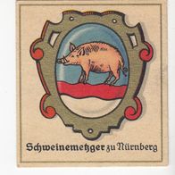 Aurelia Zunftwappen Schweinemetzger zu Nürnberg Nr 89