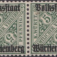 Württemberg  260 * * Paar #016651