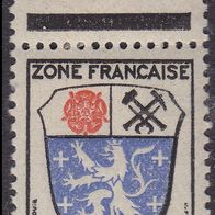 Alliierte Besetzung Französische Zone Allgemeine Ausgabe  260 * * #016655