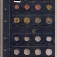 1 Cent - 2 Euro Kursmünzensatz Estland 2011 + Münzblatt