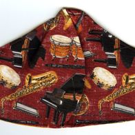 Maske Musikinstrumente Behelfsmaske Musik Musiker Instrumente