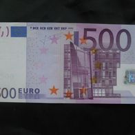 1 Geldschein 500 Euro Trichet 2002 wie abgebildet X Deutschland fast kassenfrisch