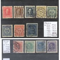 Briefmarken Österreich 1916 / 1917 Zeitungsmarken 1899/1916