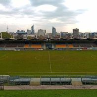 1) AK Stadion Postkarte Hohe Warte Wien-Döbling First Vienna FC Fußball stadium