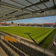 1) AK Stadion Postkarte Keine Sorgen-Arena SV Ried im Innkreis Fußball Österreich i.