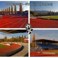 2) AK Bodensee-Stadion Postkarte SC Schwarz-Weiß Bregenz SW Fußball Casino Sport