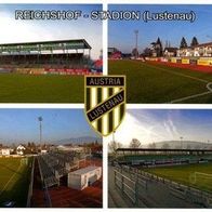 2) AK Reichshof-Stadion Postkarte SC Austria Lustenau Vorarlberg Fußball stadium