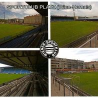 2)AK Stadion Postkarte Sportclub-Platz Wien Wiener Wr. Sportklub Dornbach Hernals