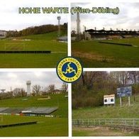 4) AK Stadion Postkarte Hohe Warte Wien-Döbling First Vienna FC Fußball stadium