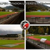 AK Alpen-Stadion Postkarte Unterstein FC Rätia Bludenz Vorarlberg Fußball stade
