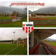 AK Sport-Stadion Postkarte SV Wörgl Tirol Sportzentrum Fußball Österreich Tyrol