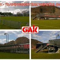 AK Stadion Postkarte GAK-Trainingszentrum Graz-Weinzödl Österreich Fußball GAC