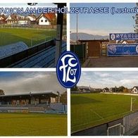 AK Stadion Postkarte Holzstraße FC Lustenau 07 Fußball stadium Vorarlberg Sport