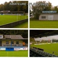 AK Stadion Postkarte SK Amateure-Sportplatz Steyr-Schlüsselhof Fußball Football