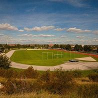 AK Stadion Postkarte Sportzentrum Vösendorf Österreich ASV Austria FK Fußball