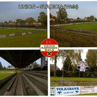 AK Union-Stadion Postkarte Wels Fußball Ober-Österreich football postcard ground