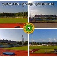 AK Voralpen-Stadion Postkarte Vöcklabruck 1. FC SV ASKÖ Vöcklabrucker SC Fußball