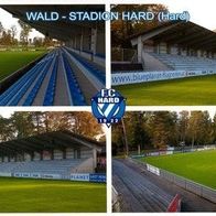 AK Wald-Stadion Postkarte FC Hard Fußball stadium Vorarlberg football Österreich