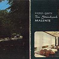 23714 Malente Klappkarte Hotel Garni