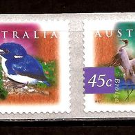 Australien 124 Mi 1645 - 1648 postfrisch, Vögel, SK